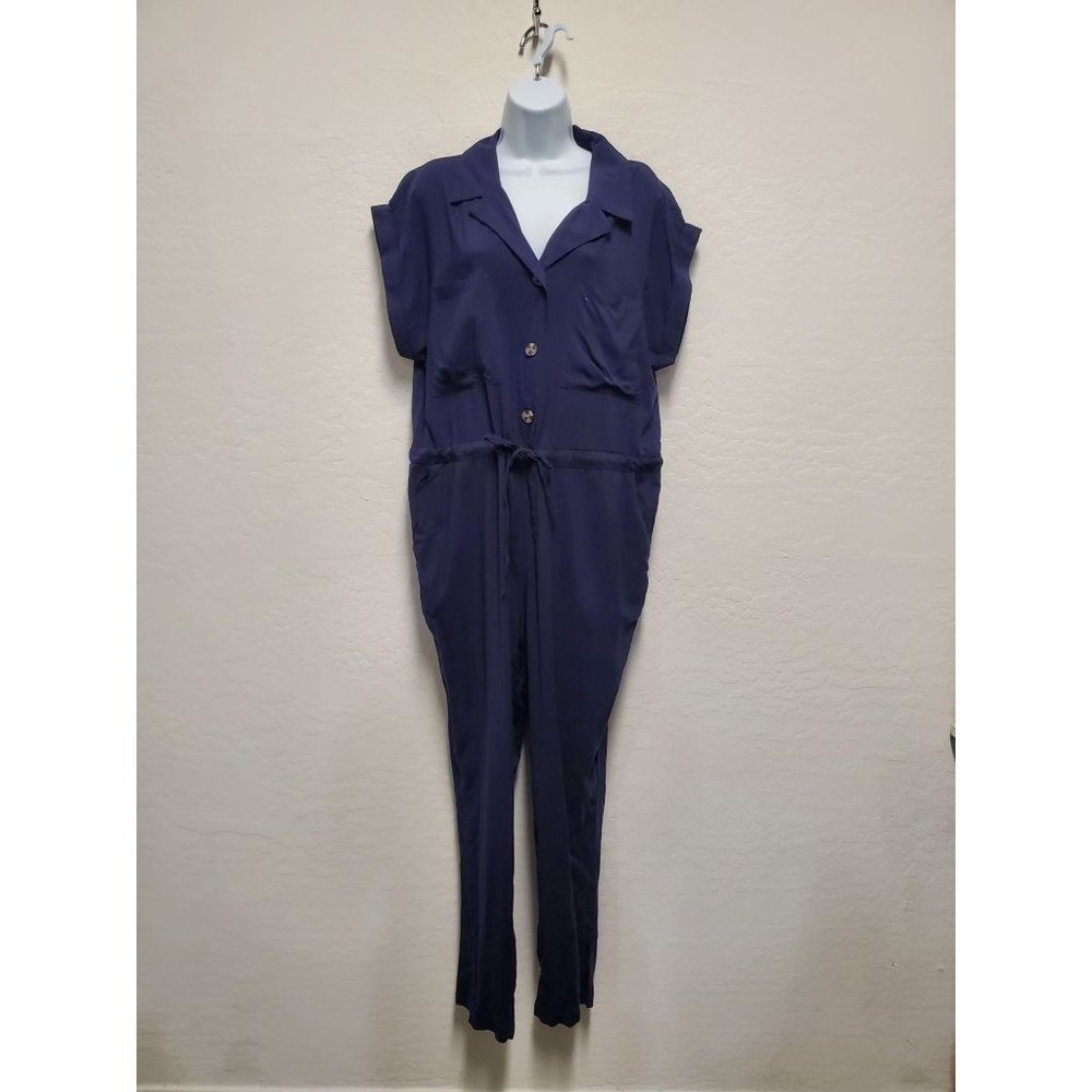 Pallivare Women Casual Loose Jumpsuits Long  XL NWT